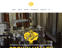 Tablet Screenshot of crownvalleyprivatelabel.com